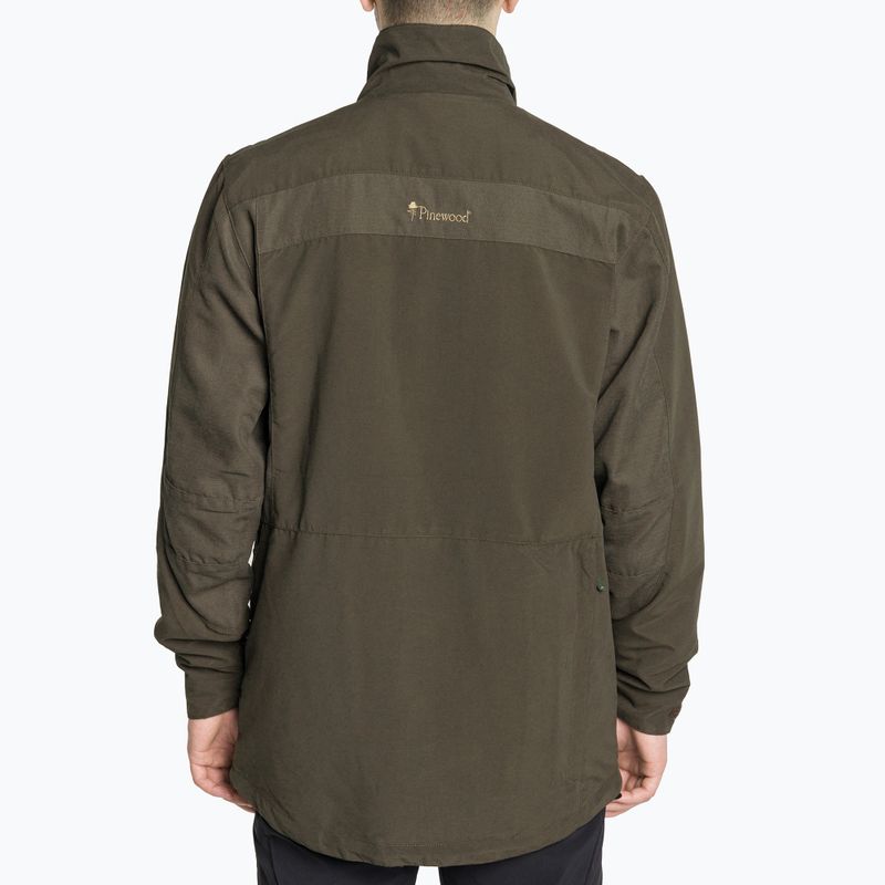 Geacă softshell pentru bărbați Pinewood Smaland Light suede brown 2