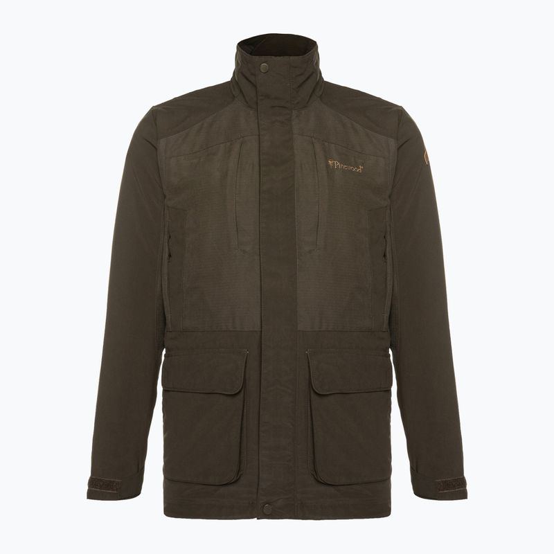 Geacă softshell pentru bărbați Pinewood Smaland Light suede brown 10