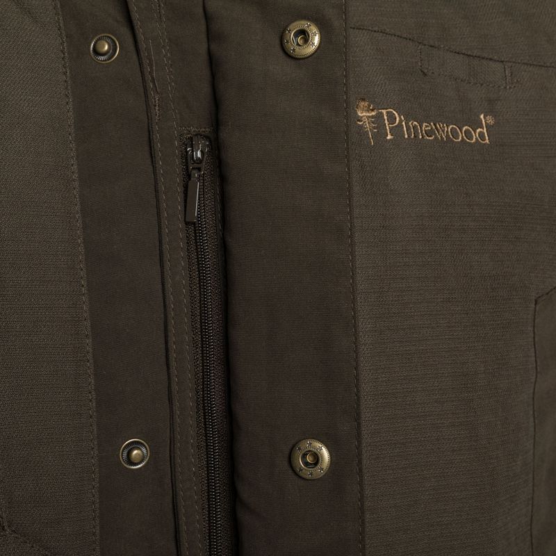 Geacă softshell pentru bărbați Pinewood Smaland Light suede brown 12