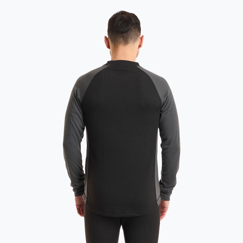 Lenjerie termoactivă pentru bărbați Pinewood Finnveden Base Layer black/dark grey 3