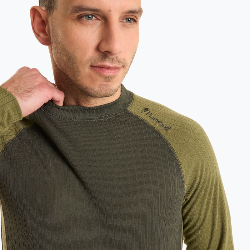 Set de lenjerie termoactivă pentru bărbați Pinewood Finnveden Base Layer d.green/leaf 4