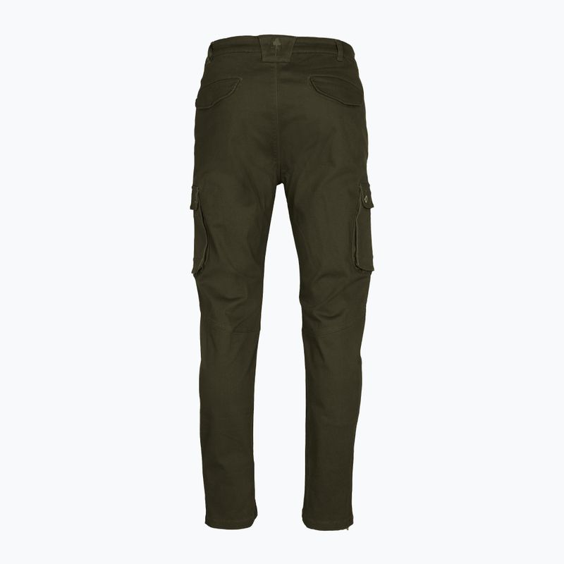 Pantaloni de trekking pentru bărbați Pinewood Värnamo Serengeti moss green 5