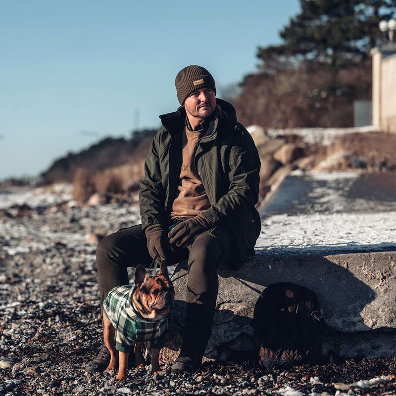 Pantaloni de trekking pentru bărbați Pinewood Värnamo Serengeti moss green 9