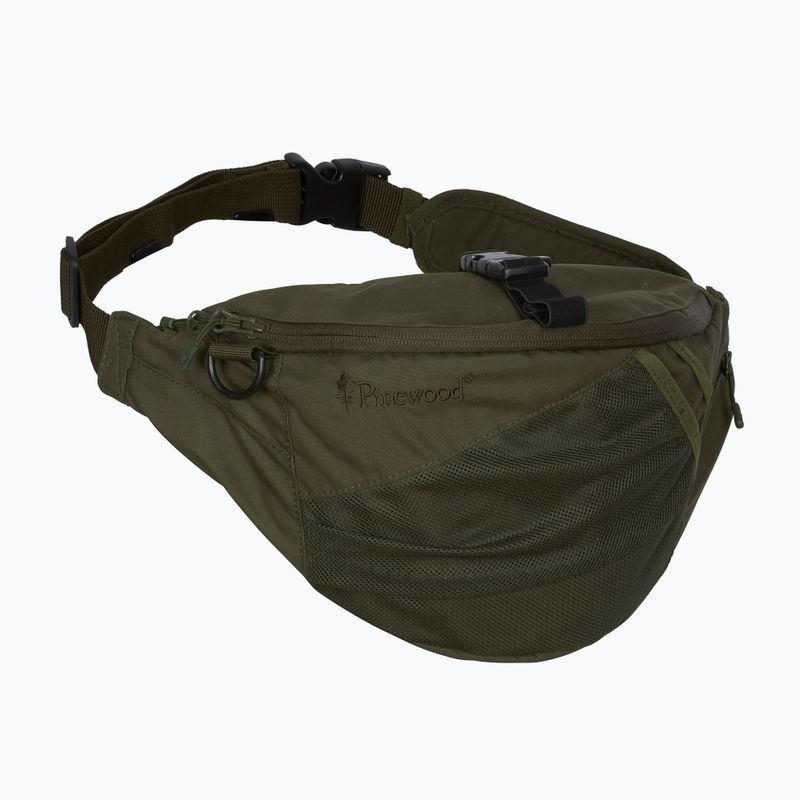 Borsetă Pinewood Cross Waist Pack 4 l d.olive