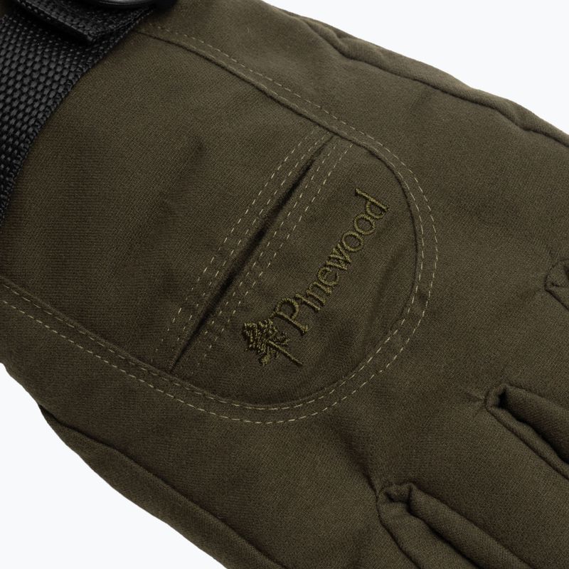 Mănuși de trekking pentru bărbați Pinewood Membrane Glove moss green 6