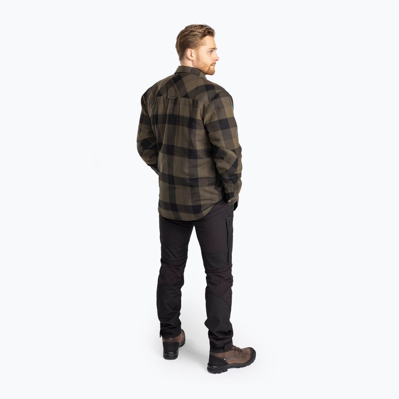 Tricou pentru bărbați Pinewood Canada Classic 2.0 green/black 2