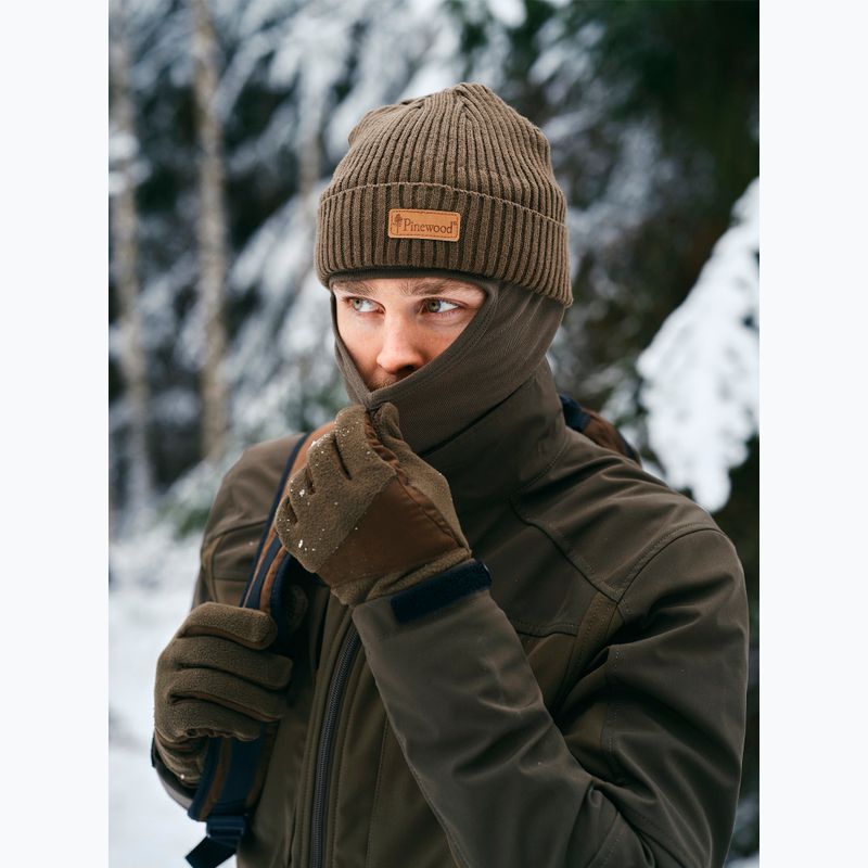 Mănuși pentru bărbați Pinewood Småland Hunters Extreme Fleece h.brown / suede brown 2