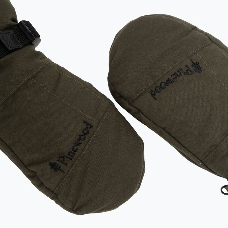 Mănuși pentru bărbați Pinewood Hunters Pro moss green 5