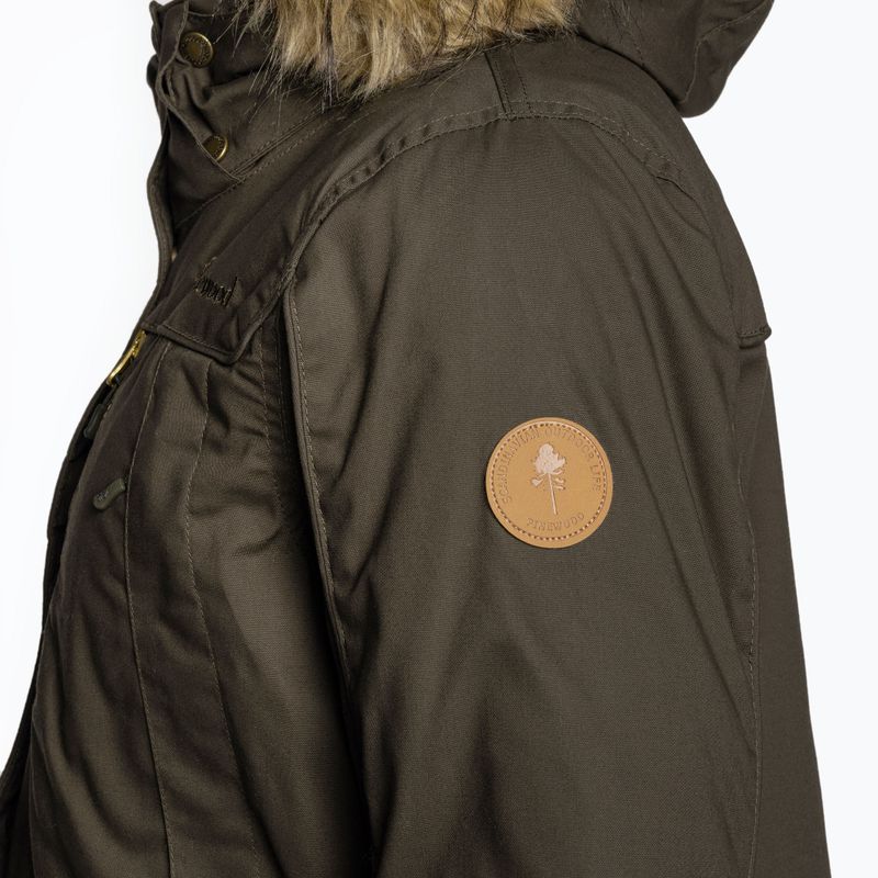 Palton căptușit damă Pinewood Finnveden Winter Parka d.olive 8