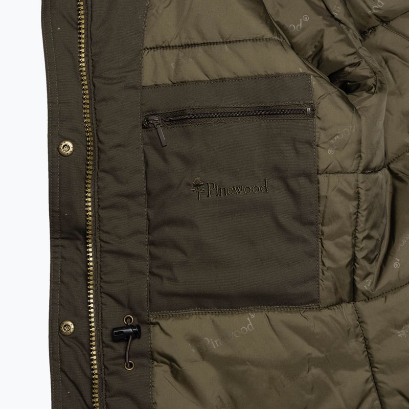 Palton căptușit damă Pinewood Finnveden Winter Parka d.olive 10
