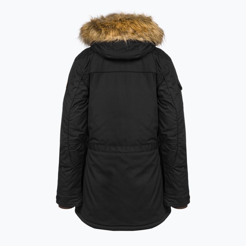 Geacă călduroasă damă Pinewood Finnveden Winter Parka neagră 7