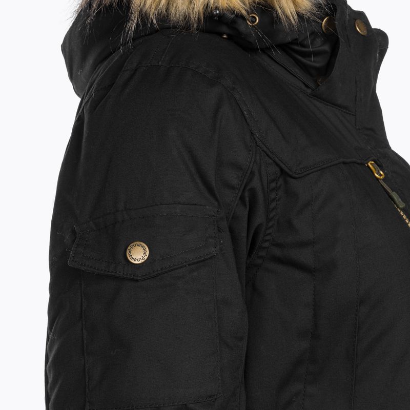 Geacă călduroasă damă Pinewood Finnveden Winter Parka neagră 10