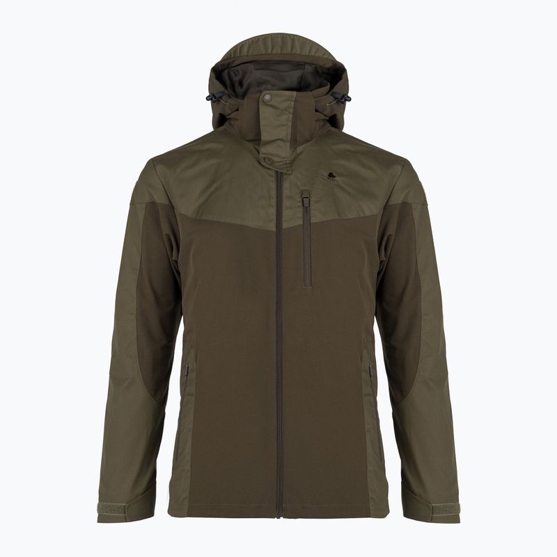Jachetă Pinewood Finnveden Hybrid pentru bărbați d.olive/h.olive