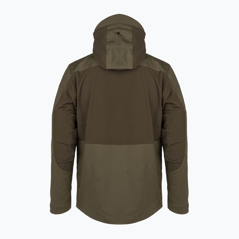 Jachetă Pinewood Finnveden Hybrid pentru bărbați d.olive/h.olive 2
