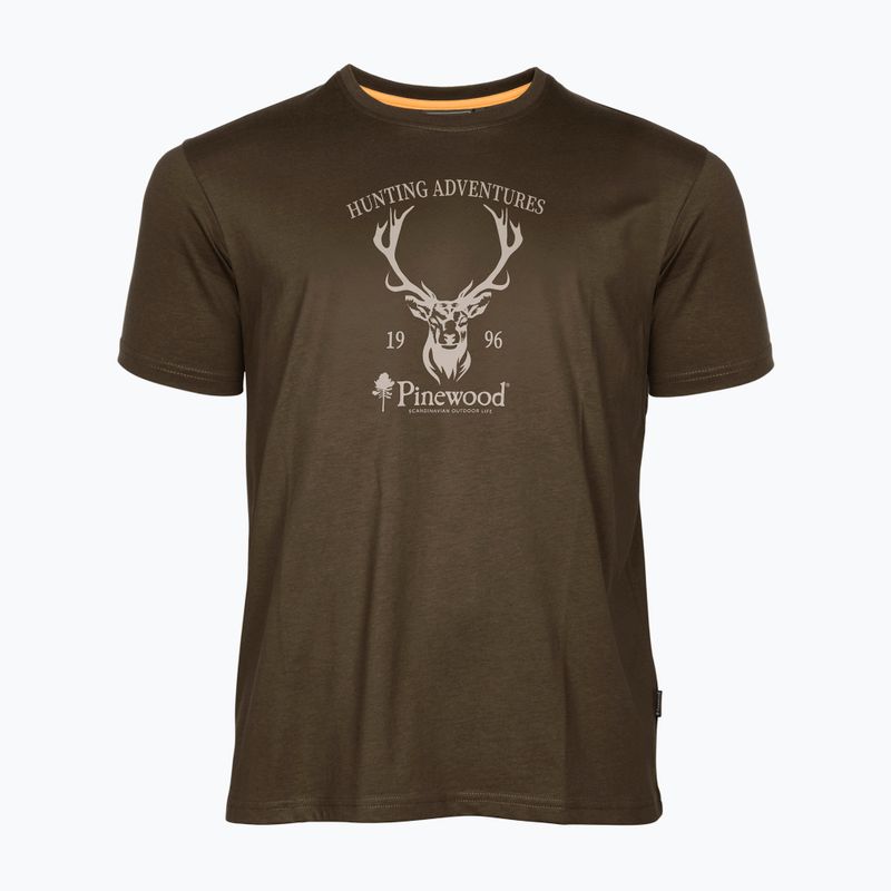 Bărbați Pinewood Red Deer tricou verde Red Deer 4