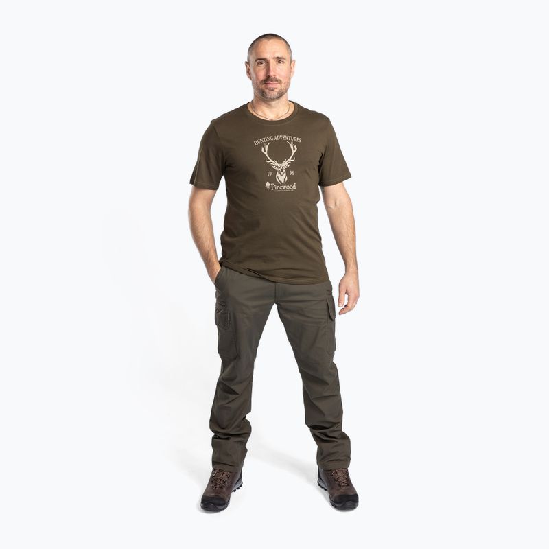 Cămașă pentru bărbați Pinewood Red Deer green 2