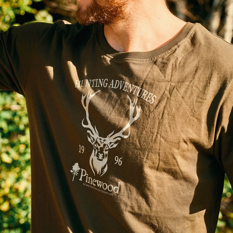Cămașă pentru bărbați Pinewood Red Deer green 6