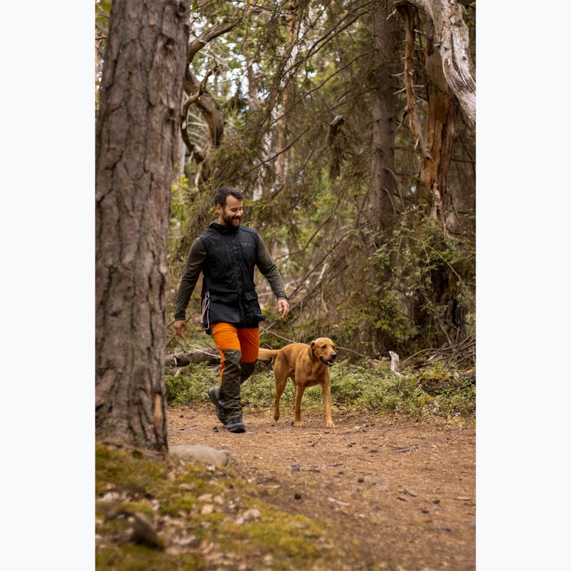 Pantaloni bărbătești Pinewood Abisko cu membrană b.orange/mossgreen 7