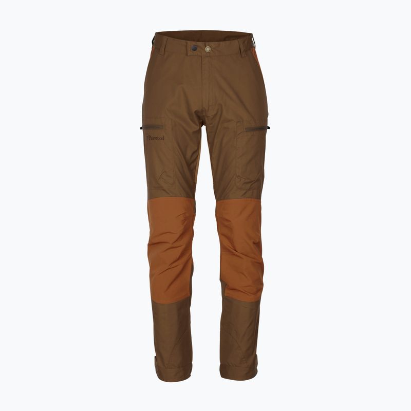 Pantaloni de trekking pentru bărbați Pinewood Caribou TC nougat/fudge pentru bărbați 5