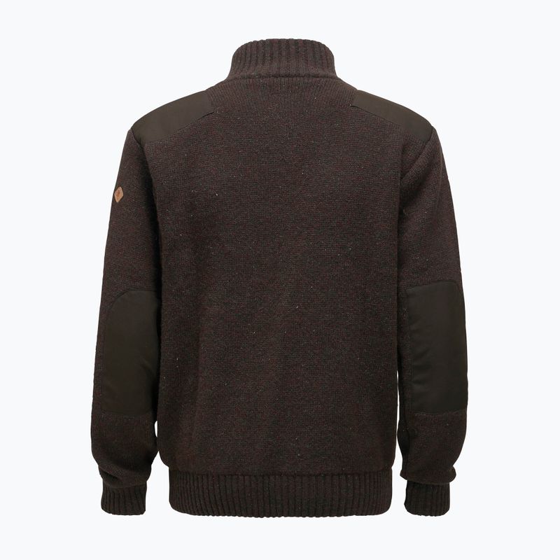 Pulover pentru bărbați Pinewood Hurricane d.brown mel 9