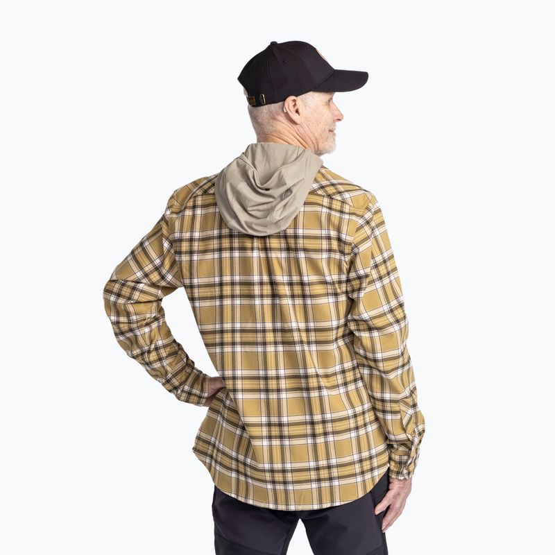 Cămașă pentru bărbați Pinewood Abisko Hiking Flanell golden hay 3