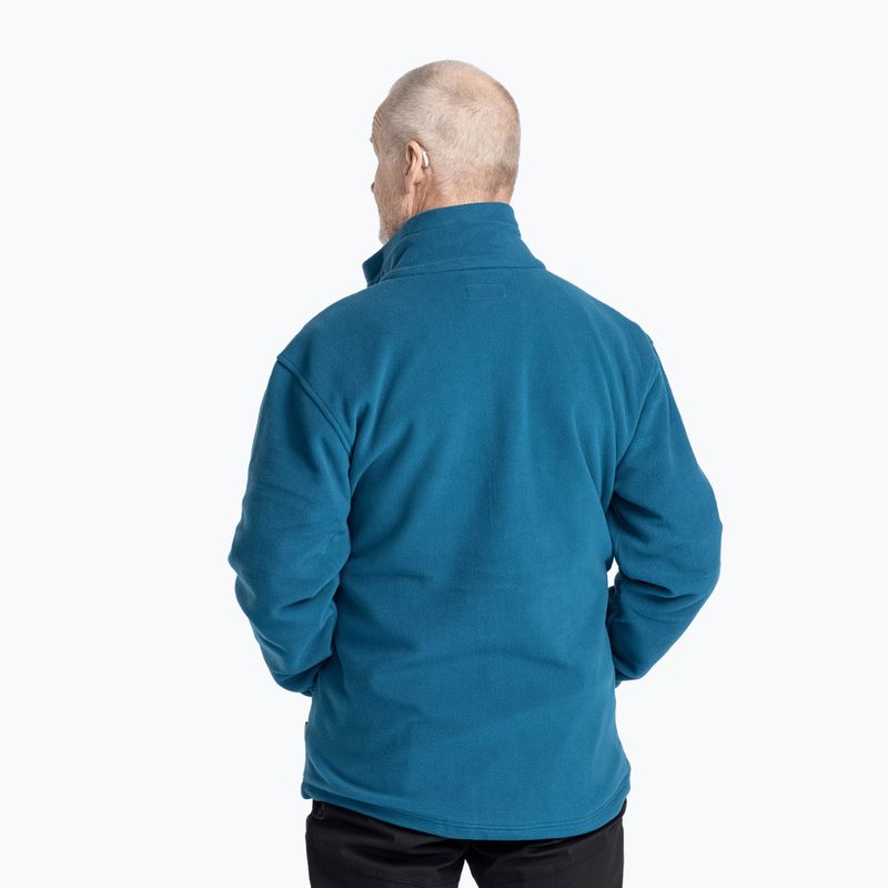 Bluză de trekking pentru bărbați Pinewood Finnveden Fleece d.azur blue 3