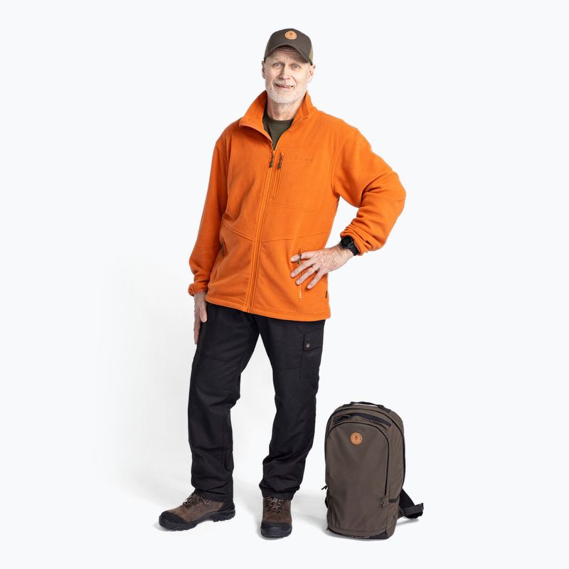 Bluză de trekking pentru bărbați Pinewood Finnveden Fleece burned orange 2
