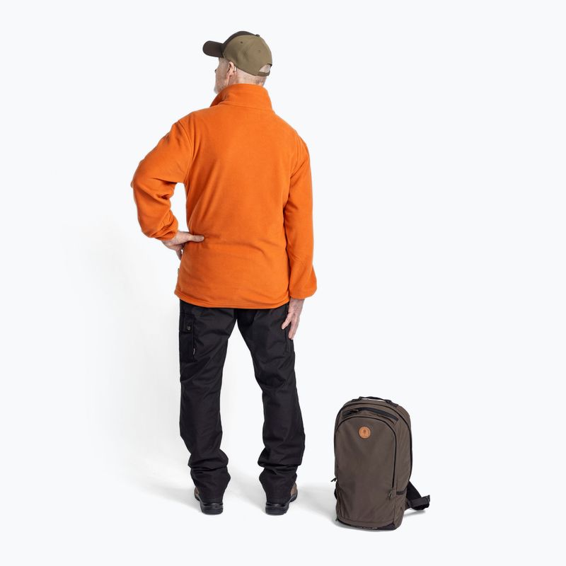 Bluză de trekking pentru bărbați Pinewood Finnveden Fleece burned orange 4