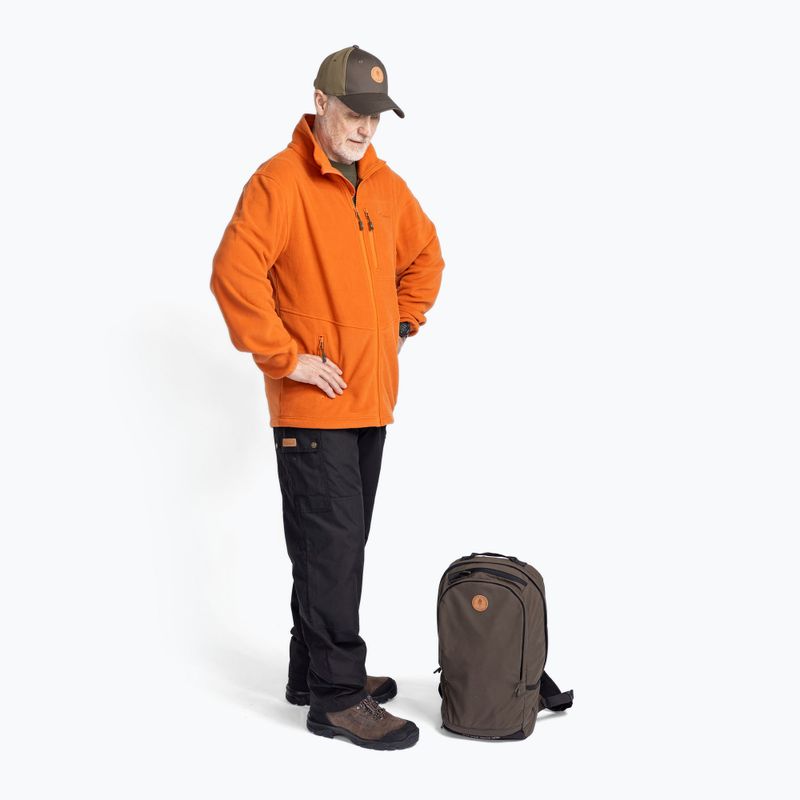Bluză de trekking pentru bărbați Pinewood Finnveden Fleece burned orange 5