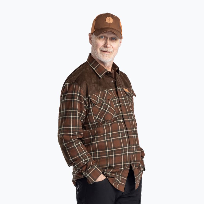 Cămașă pentru bărbați Pinewood Douglas nougat/beige
