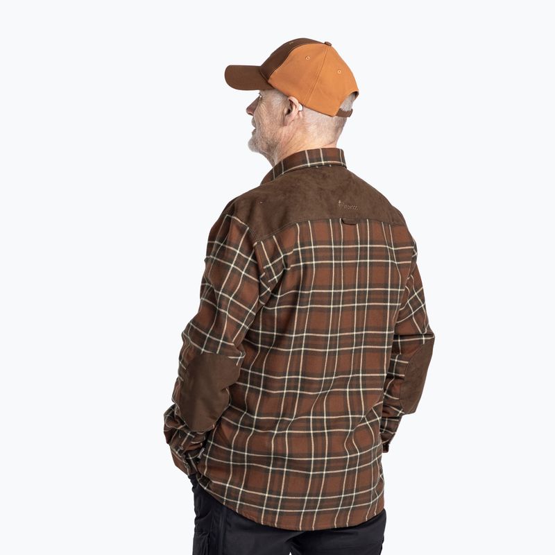 Cămașă pentru bărbați Pinewood Douglas nougat/beige 4