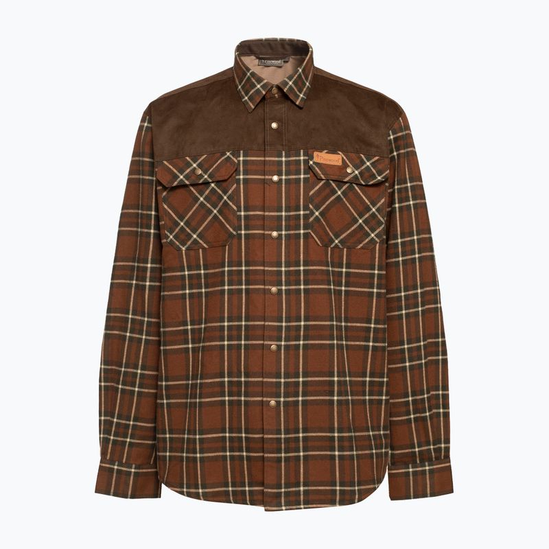 Cămașă pentru bărbați Pinewood Douglas nougat/beige 5