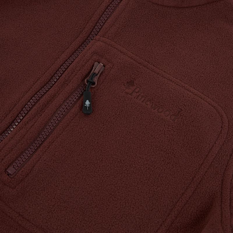 Bluză de trekking pentru femei Pinewood Finnveden Fleece earth plum 3
