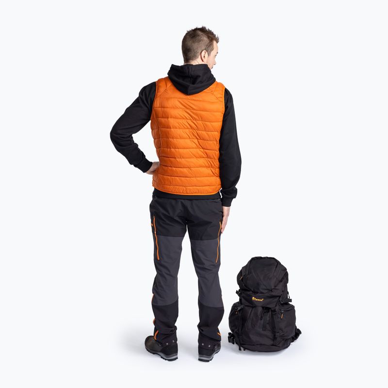 Vestă de trekking pentru bărbați Pinewood Abisko Insulation burned orange 4