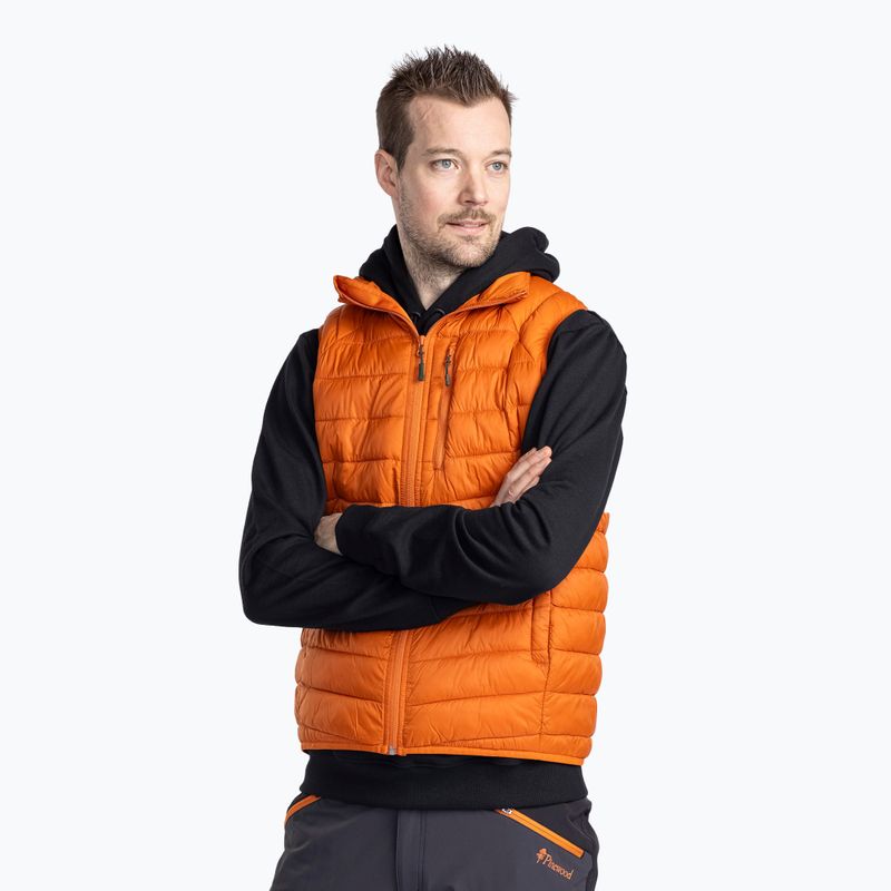 Vestă de trekking pentru bărbați Pinewood Abisko Insulation burned orange 5