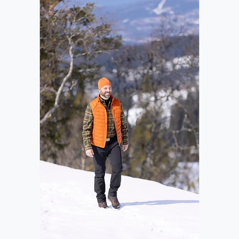 Vestă de trekking pentru bărbați Pinewood Abisko Insulation burned orange 12