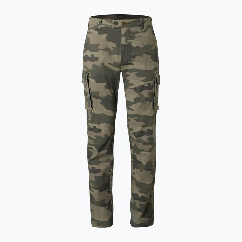 Pantaloni de trekking pentru bărbați Pinewood Värnamo Serengeti khaki camou 5