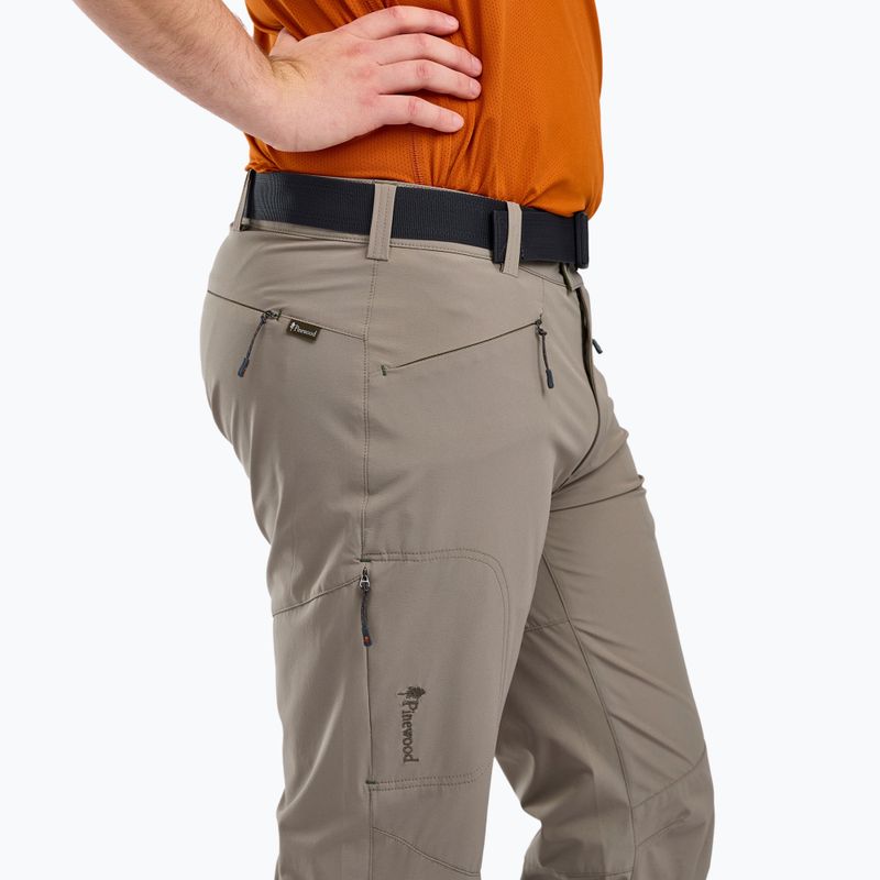 Pantaloni de trekking pentru bărbați  Pinewood Finnveden Sports Light mole brown 3