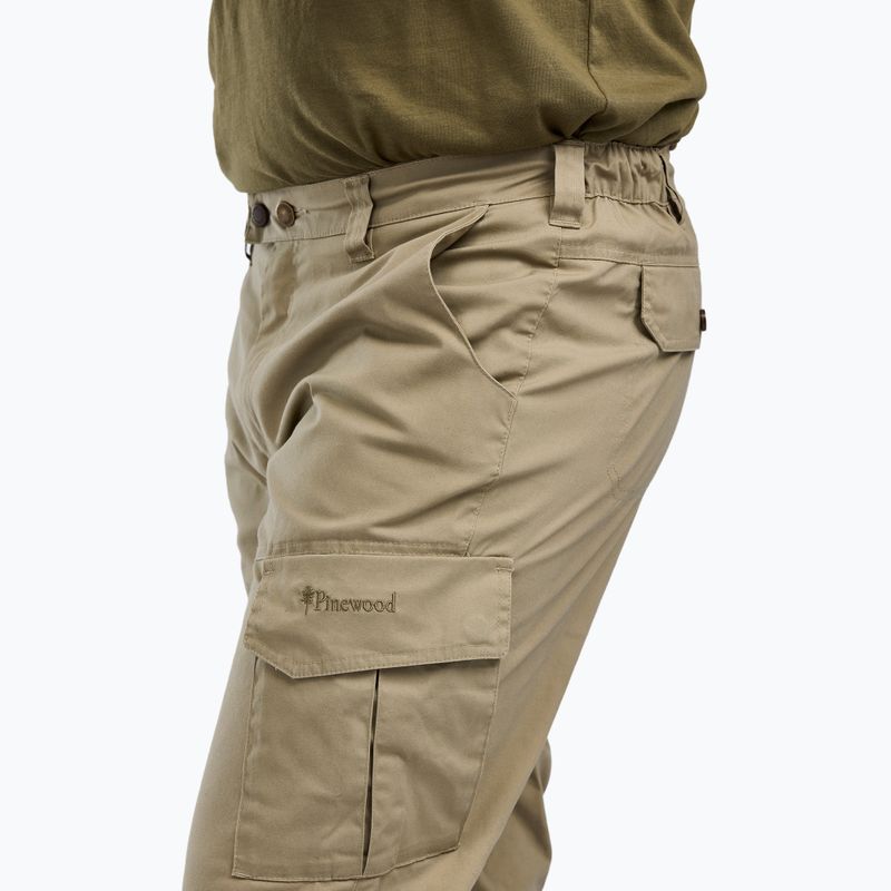 Pantaloni de trekking pentru bărbați Pinewood Finnveden Outdoor Trousers l.khaki 4