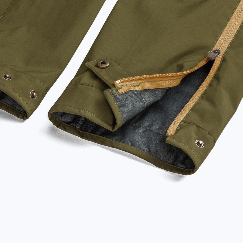 Pantaloni cu membrană pentru bărbați Pinewood Abisko olivegreen/h.olive 9