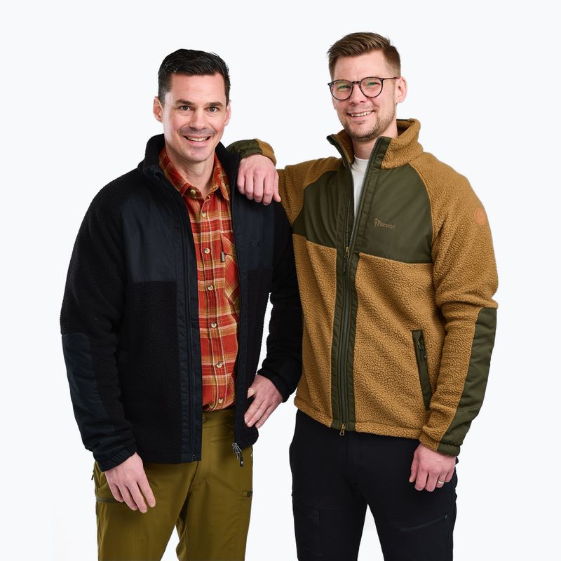 Geacă pentru bărbați Pinewood Pile Fleece black 6