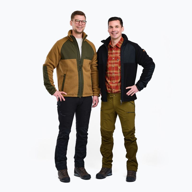 Geacă pentru bărbați Pinewood Pile Fleece black 7