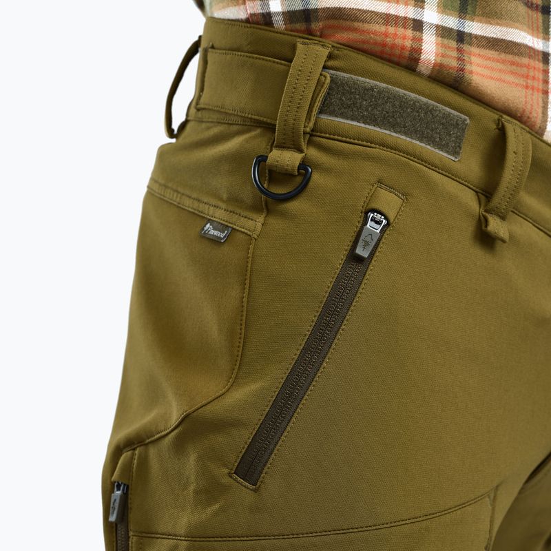 Pantaloni de trekking pentru bărbați Pinewood Furudal Hunters Hybrid Stretch olive green 3