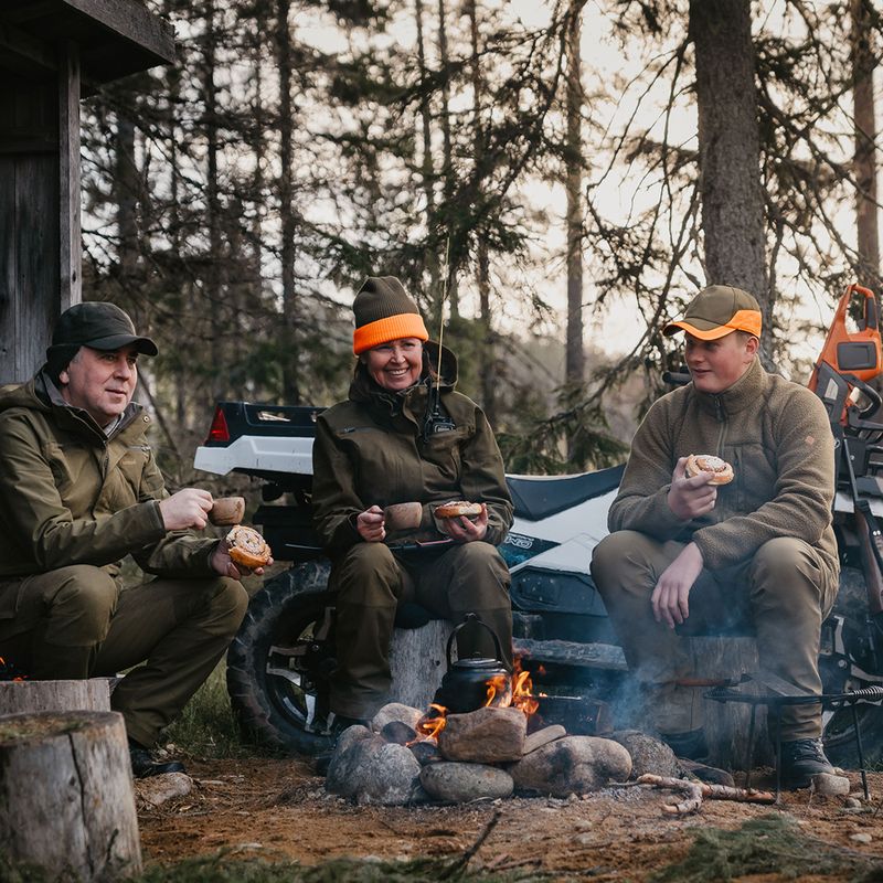 Pantaloni de trekking pentru bărbați Pinewood Furudal Hunters Hybrid Stretch olive green 13