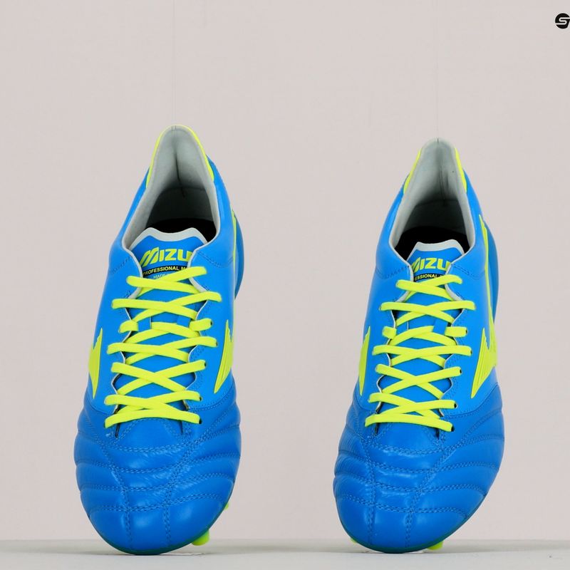 Mizuno Morelia Neo II MD ghete de fotbal pentru bărbați galben P1GA165144 9