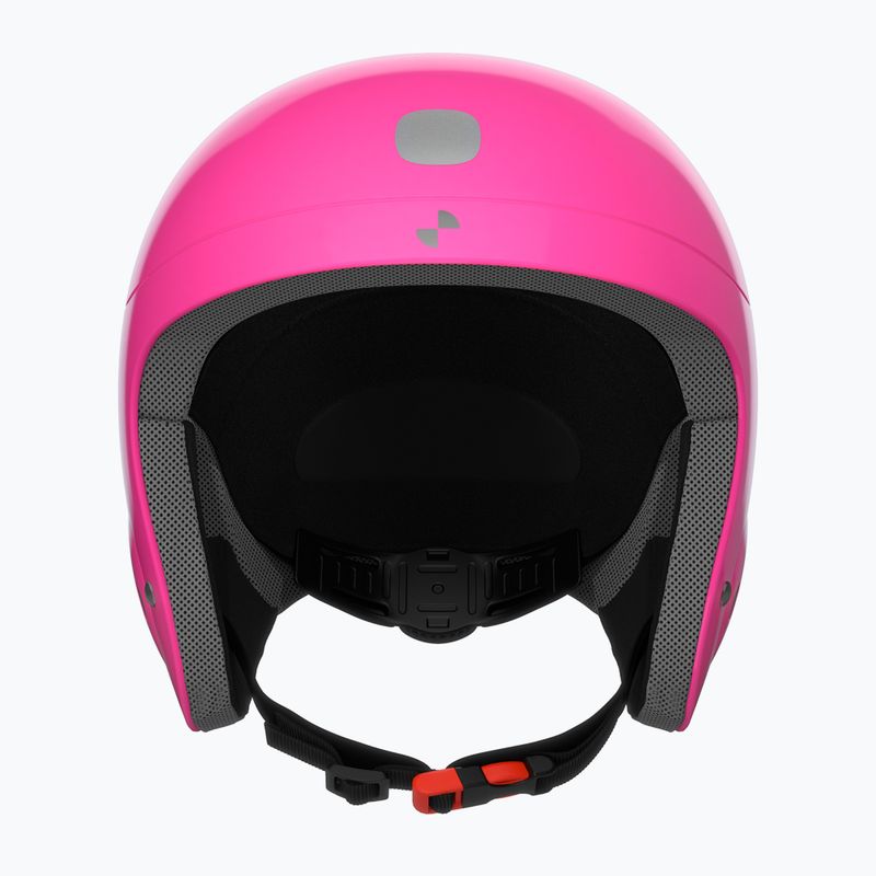 Cască de schi pentru copii POC POCito Skull fluorescent pink 2