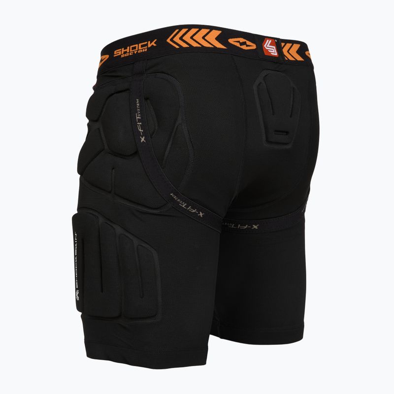 Pantaloni scurți pentru sporturi de luptă Shock Doctor Ultra Pro Shockskin Relaxed Fit Impact cu cupă de protecție Carbon Flex 5