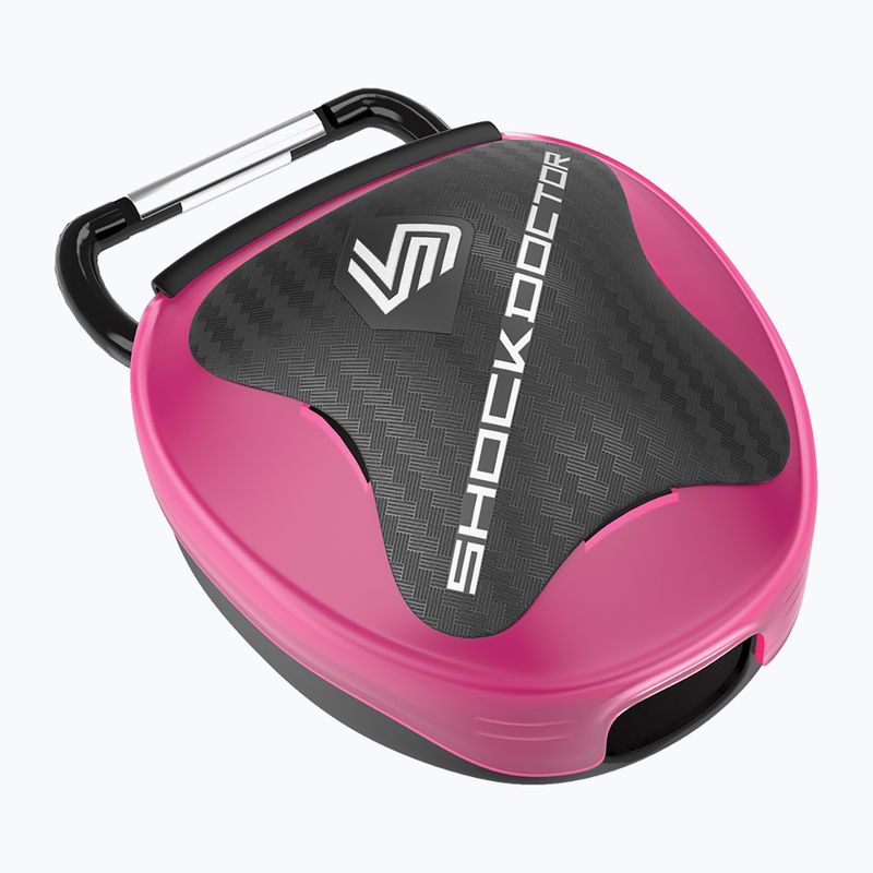 Shock Doctor Mouthguard Case roz/negru SHO413