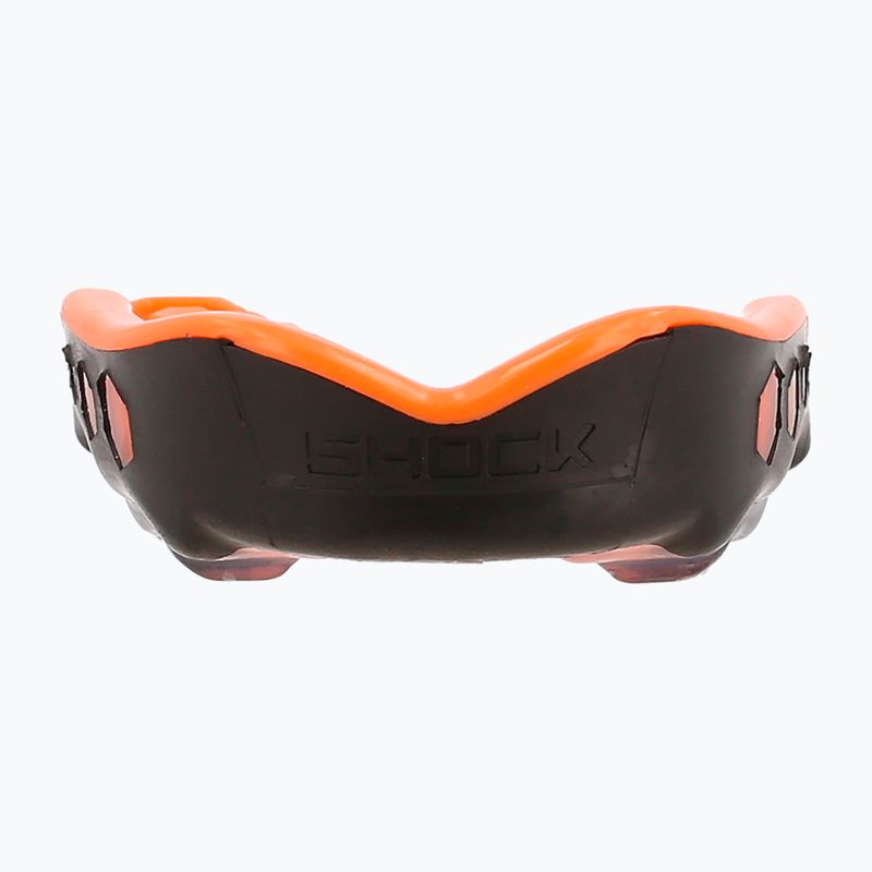 Protector de maxilar Shock Doctor Gel Max portocaliu/negru
