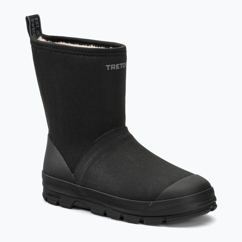 Tretorn Mimas Hybrid cizme de trekking pentru copii negru 8002370505029